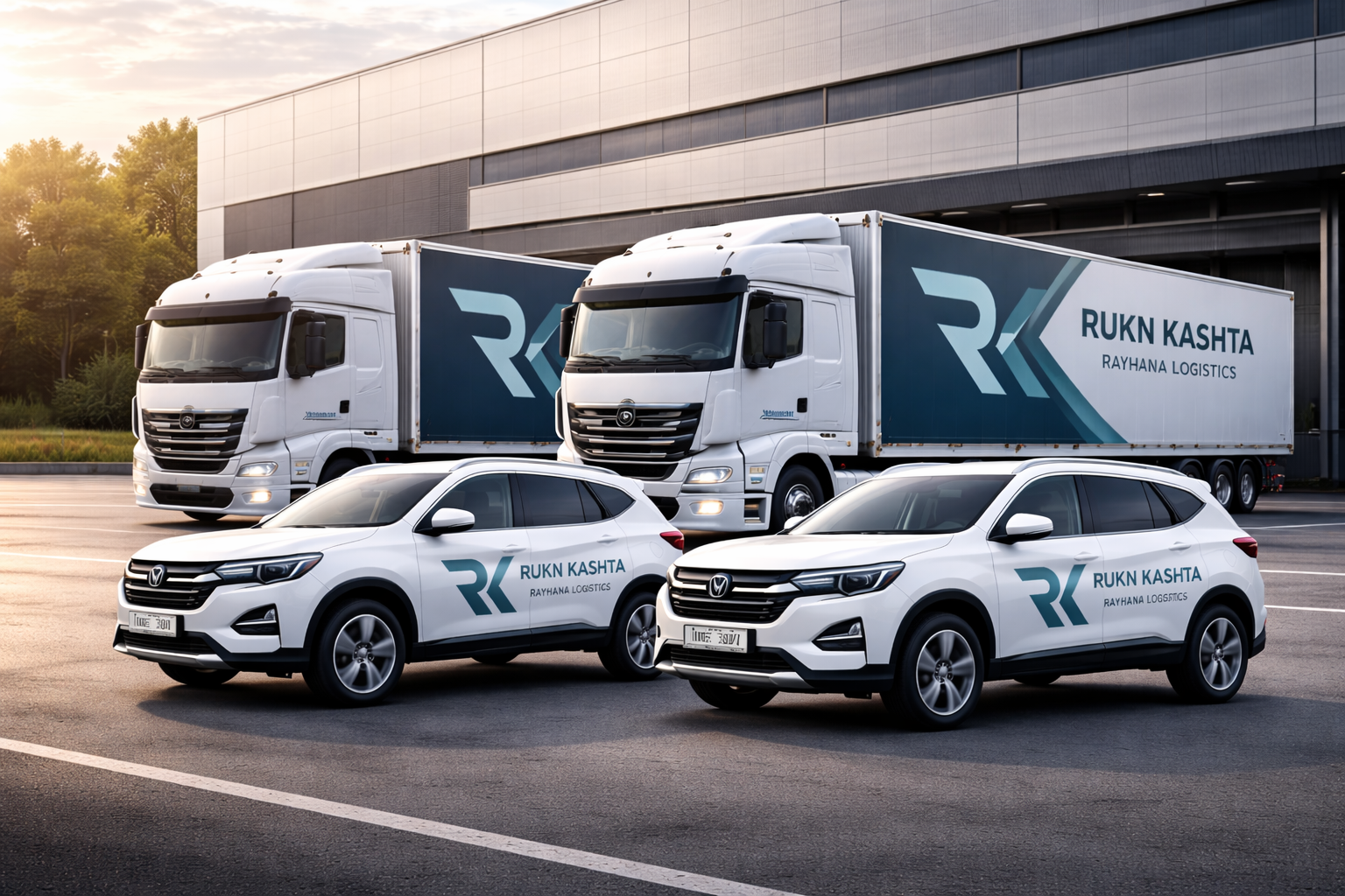 Rukn Kashta Rayhana Logistics fleet